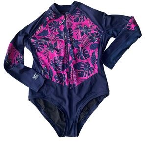 Full sand long sleeve UV one piece swimsuit sz XL